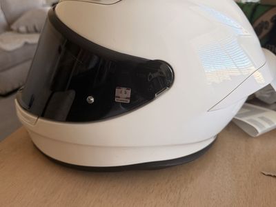 AGV K6 ALL WHITE SIZE MEDUIM