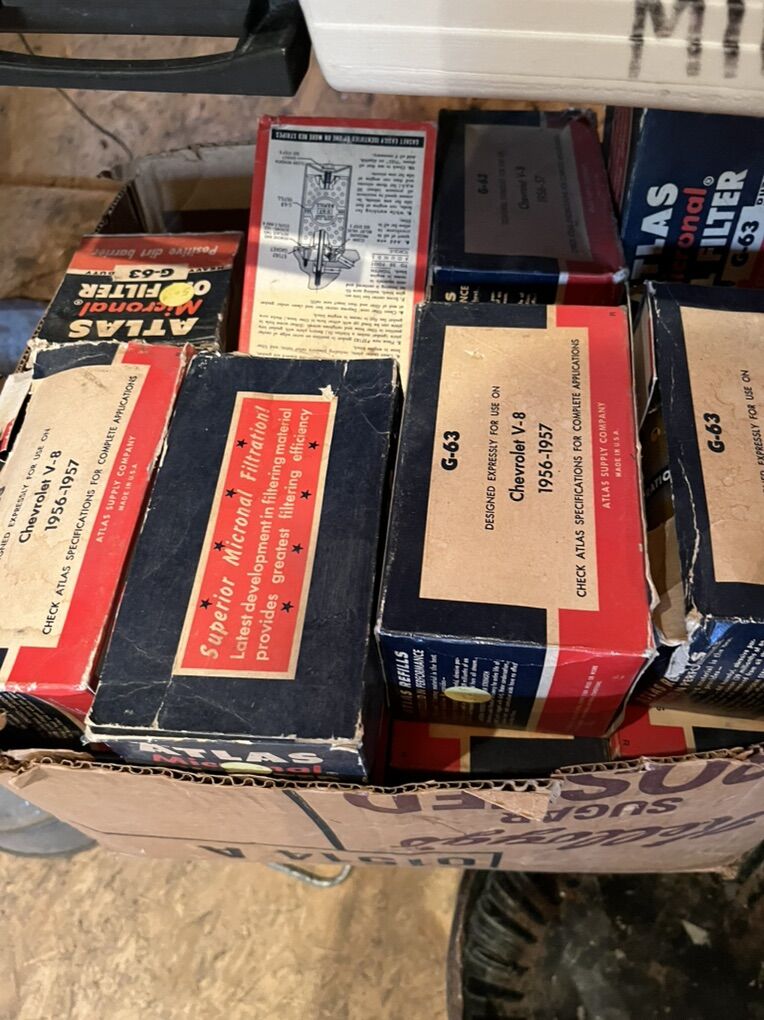 Vintage Chevrolet Atlas Oil Filters-NEW