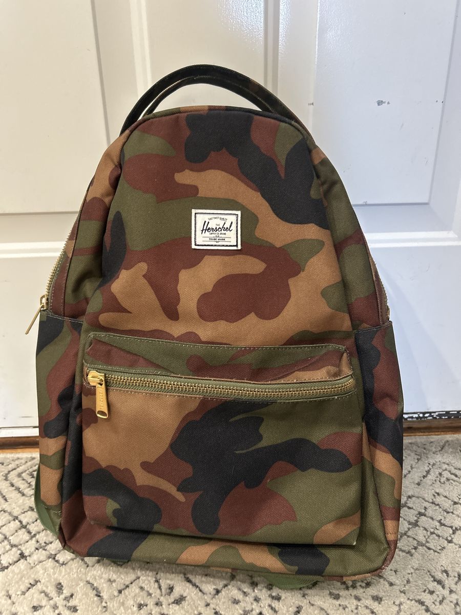 Herschel camo backpack