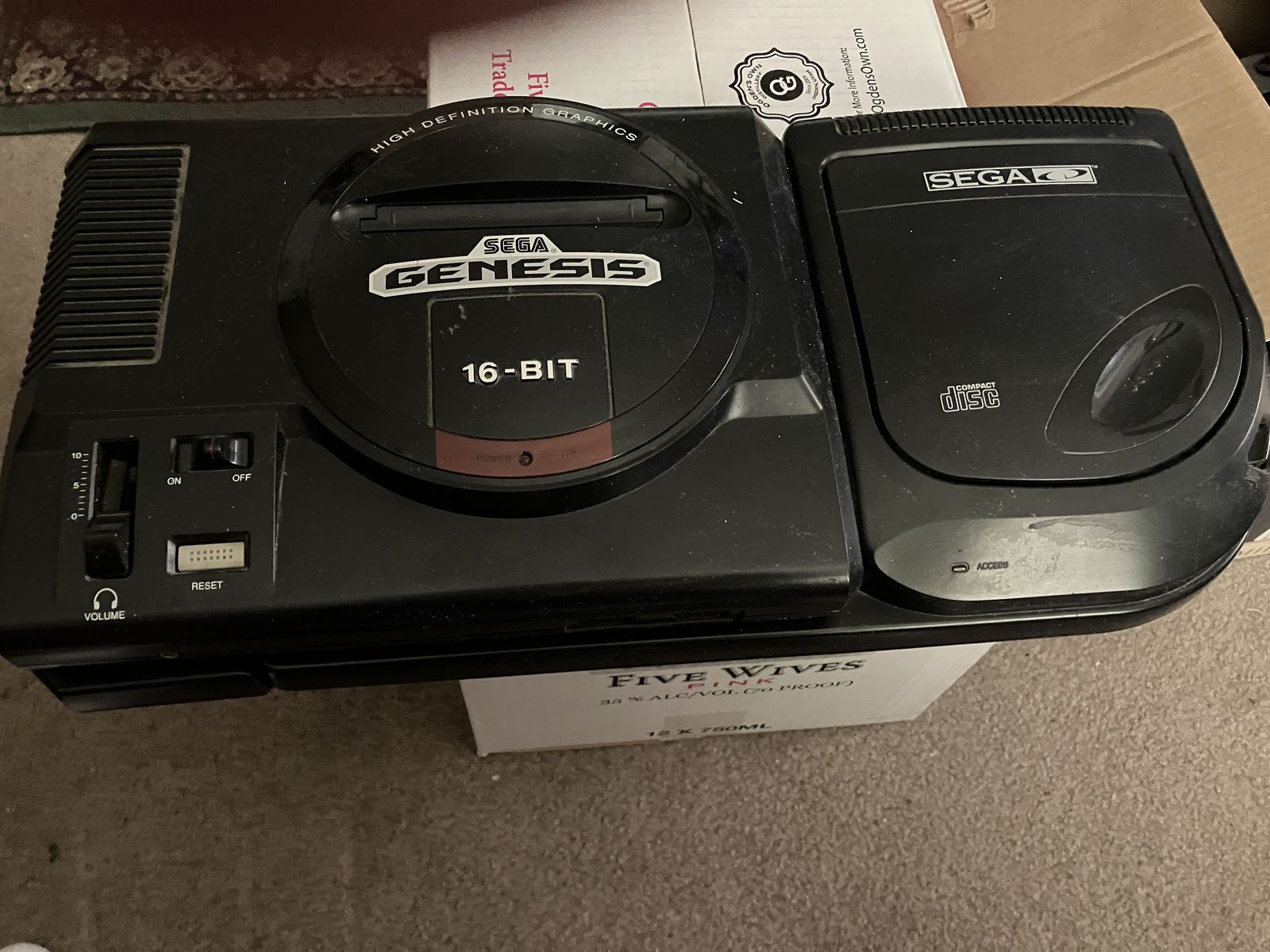 Sega CD Model Mk-4102