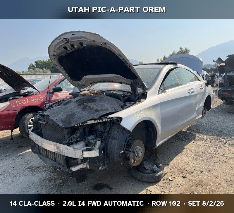 Just In! 2014 Mercedes-Benz CLA-Class Parts - UTPAP Orem