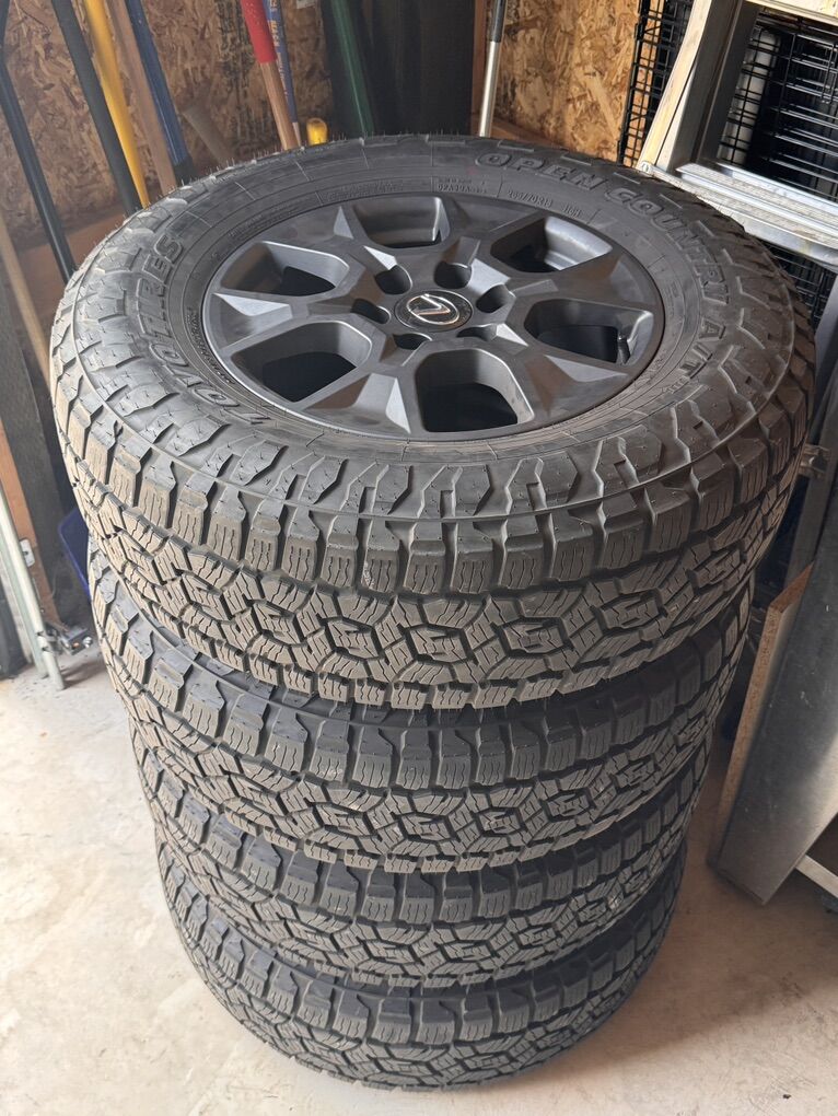Lexus Wheels And Toyo Open Country AT3