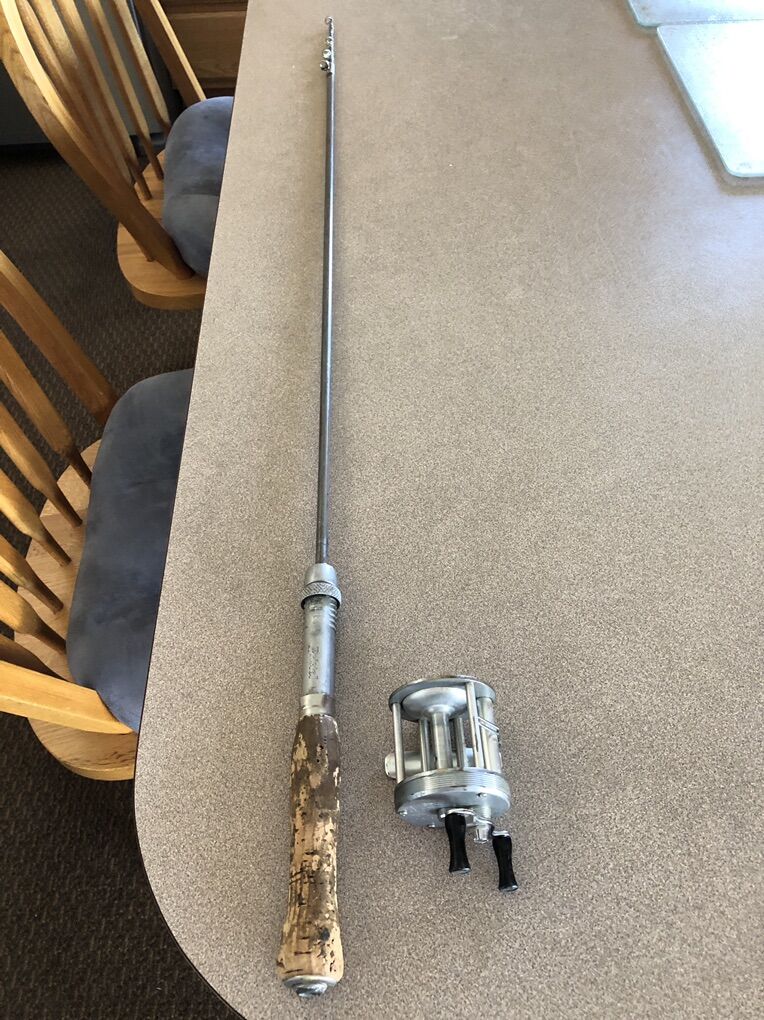 Telescoping 9ft Pole JC Higgins Reel