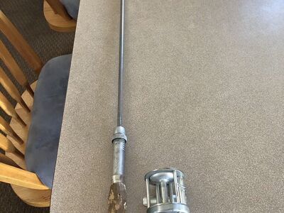 Telescoping 9ft Pole JC Higgins Reel
