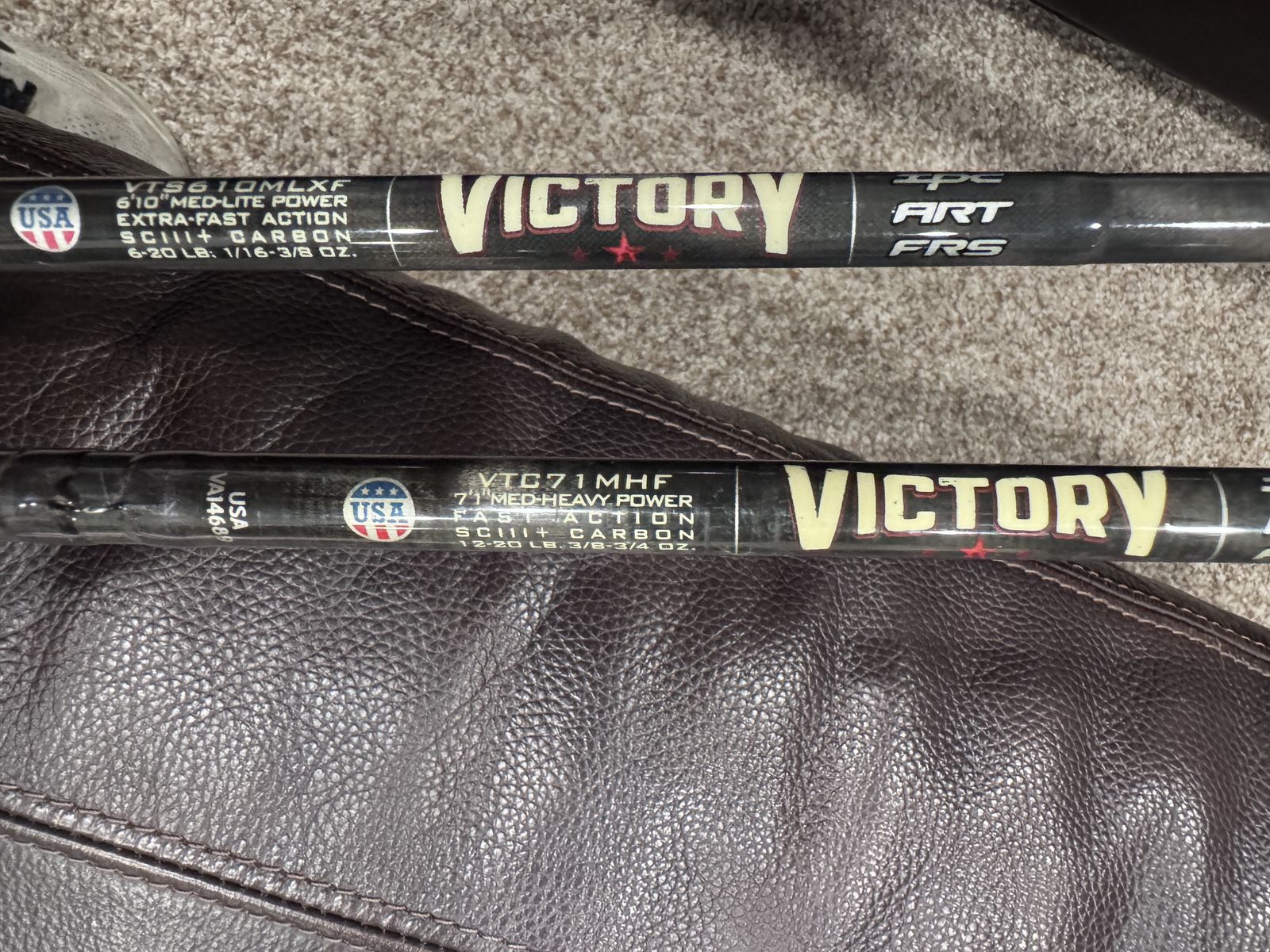 Pair of St. Croix Victory Rods