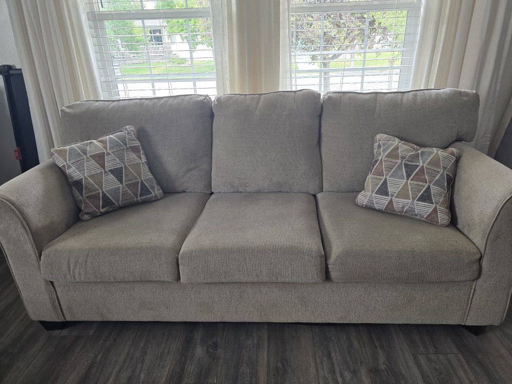 couch and loveseat