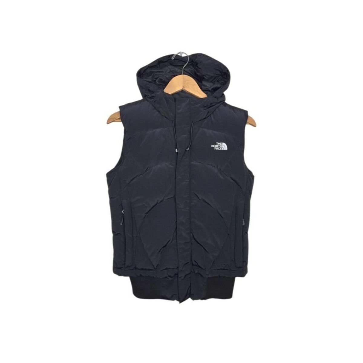 The North Face Prodigy 600 Goose Down Hooded Puffer Vest Black Women's Medium