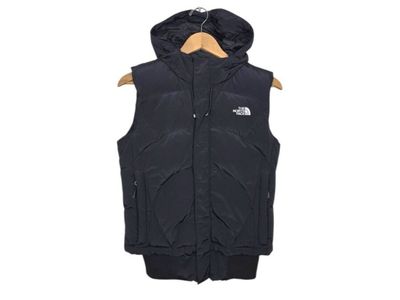 The North Face Prodigy 600 Goose Down Hooded Puffer Vest Black Women's Medium
