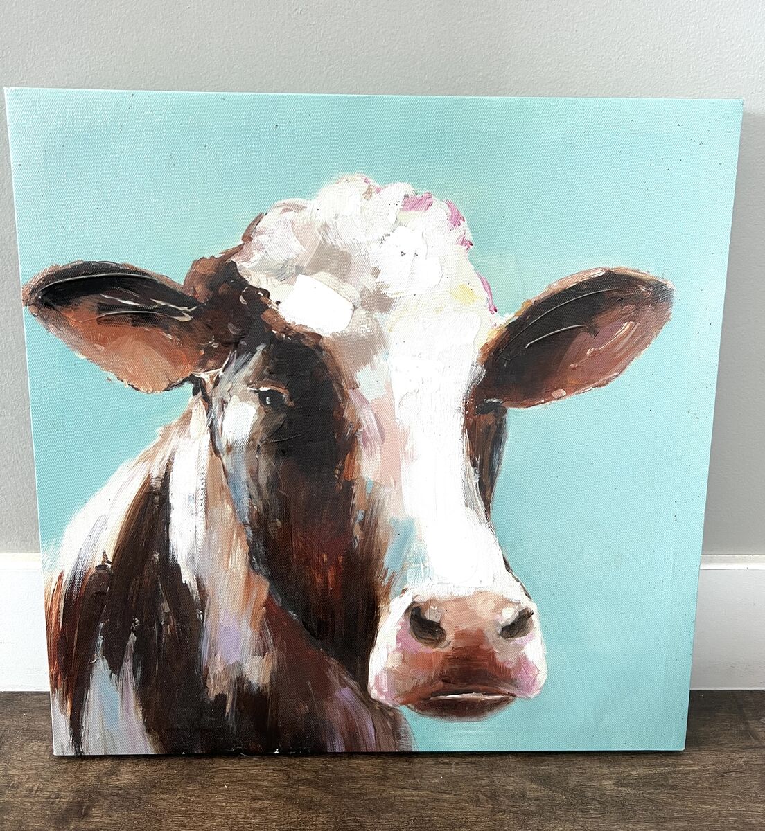Cow Canvas Wall Art