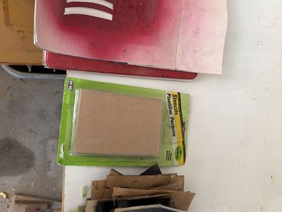 Curb painting supplies