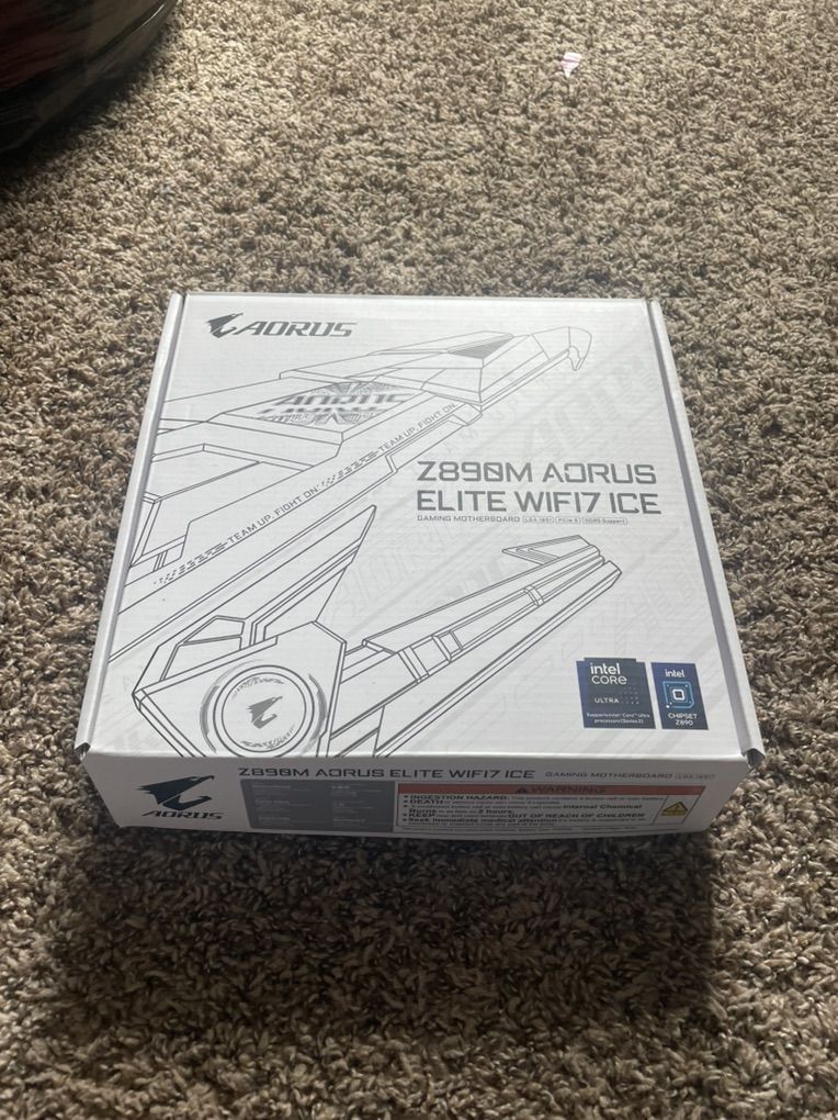 Gigabyte Z890m Aourus Elite Wifi7 Ice