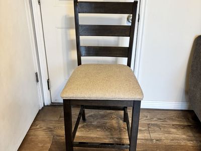 Brown Wood Bar Stools