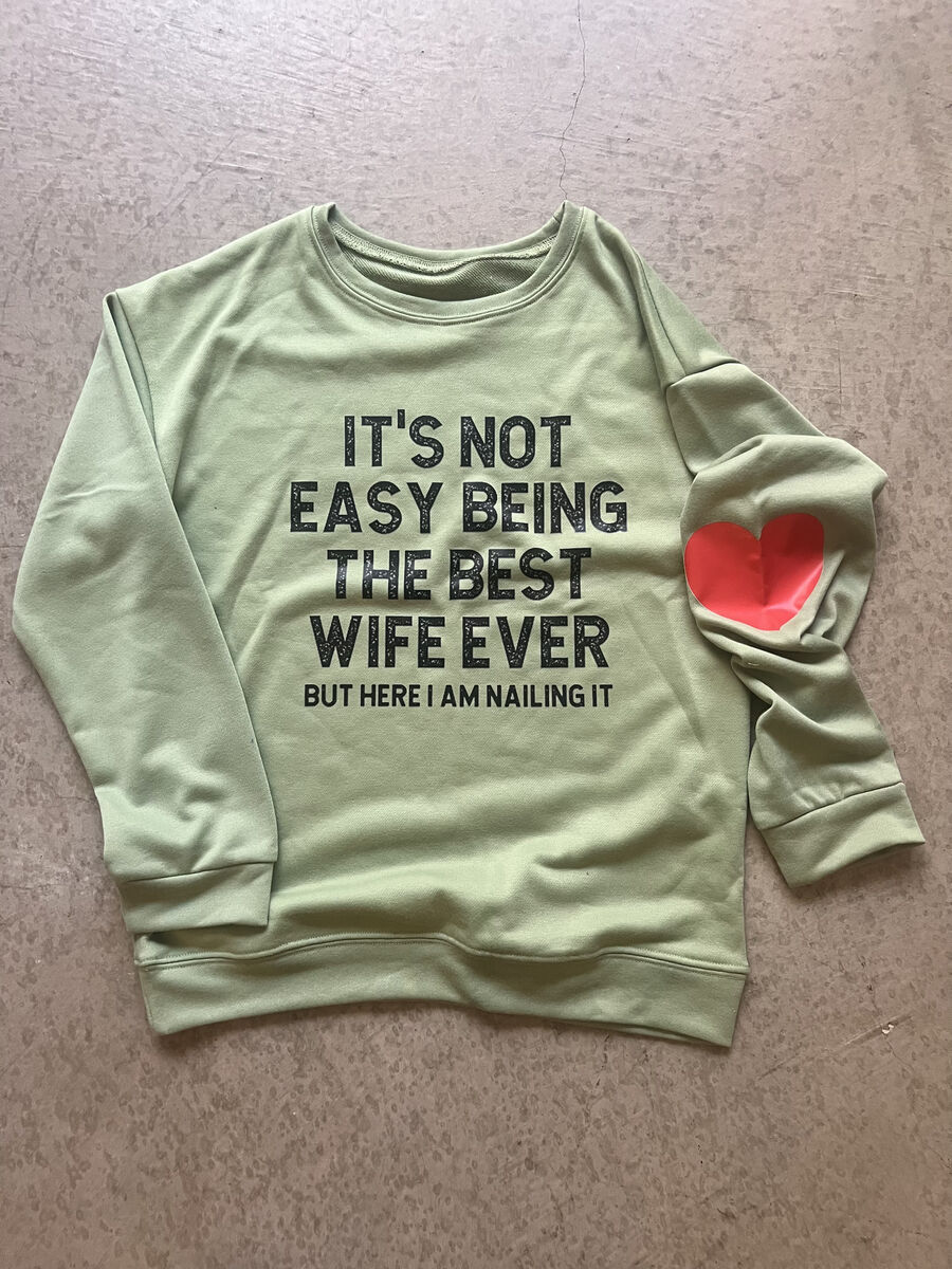 IT’S NOT EASY BEING THE BEST WIFE EVER, BUT HERE I AM NAILING IT – SIZE SMALL – BRAND NEW