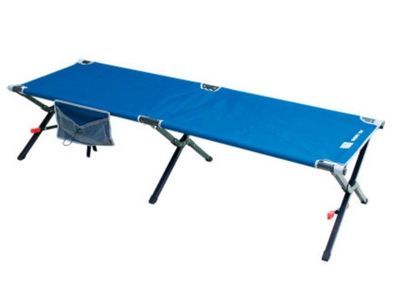 RIO / ShelterLogic - C402-401-1 - Gear Smart Camping Cot Cool Blue 300 Lbs Capacity 76"W x 26"D x 17-1/3"H. Excellent Conditions