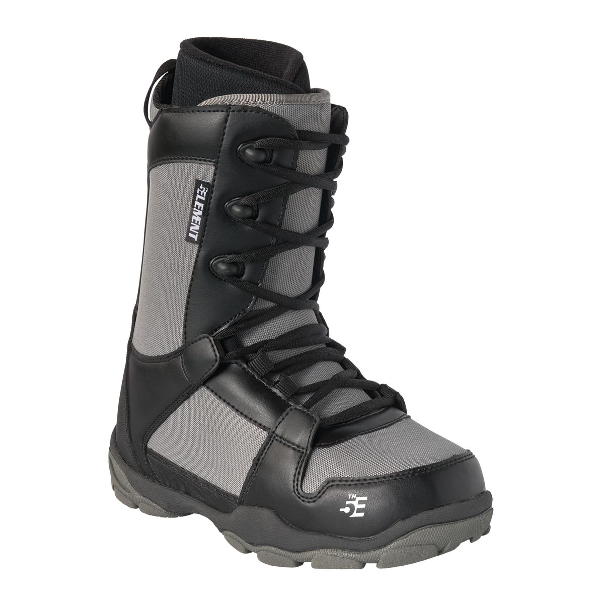 5th Element ST-1 Snowboard Boots - Grey/Black - Men's Size 8
