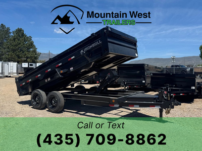 2027 Iron Bull 7X16-16K Dump Trailer w/ 24in Sides