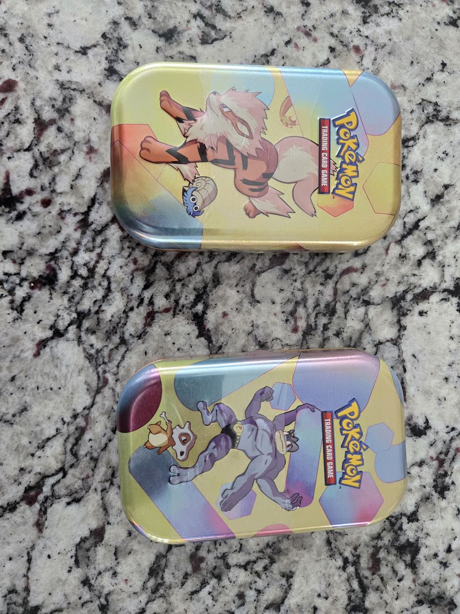 2 pokemon 151 mini tins