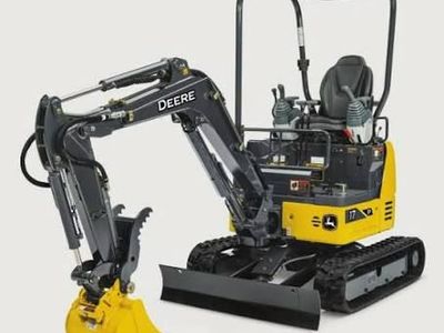 John Deere 17P Mini Excavator for Rent!