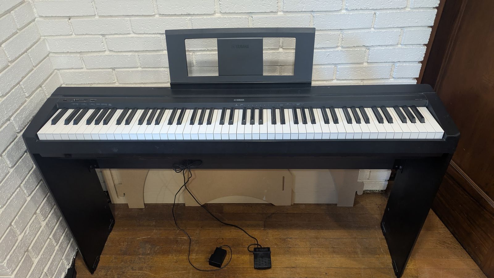 Yamaha P-45 Weighted Digital Piano with Stand & Bench
