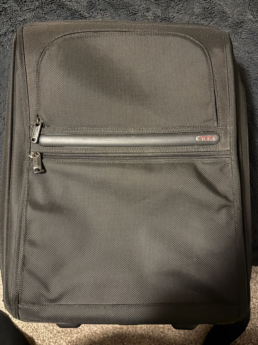 TUMI Black Rolling Travel Suitcase Luggage