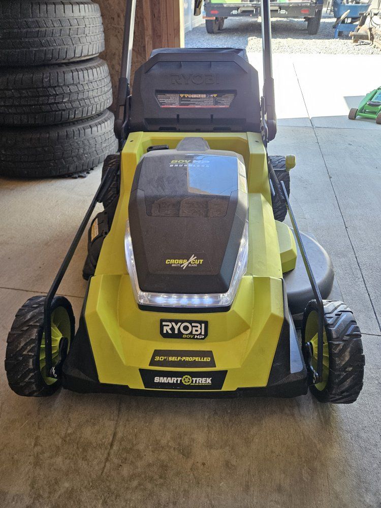mower Robin 80v HP 30 inch twin blade