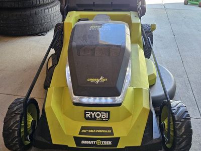 mower Robin 80v HP 30 inch twin blade