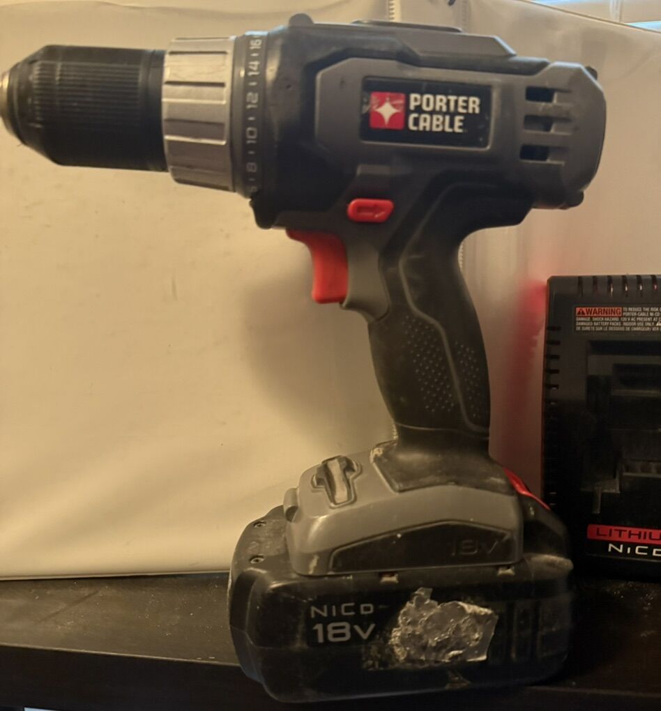 Porter Cable 18 V 1/2 Cordless 1/4 Hex Impact