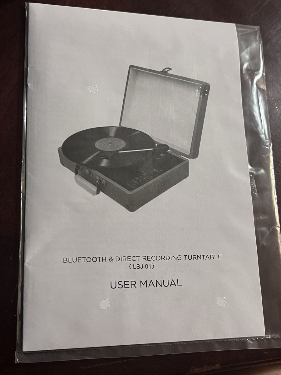 Bluetooth & direct recording turntable
