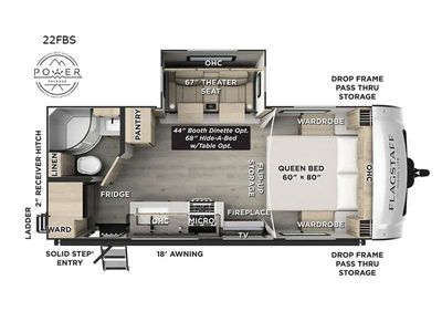 2027 Forest River RV Flagstaff Micro Lite 22FBS