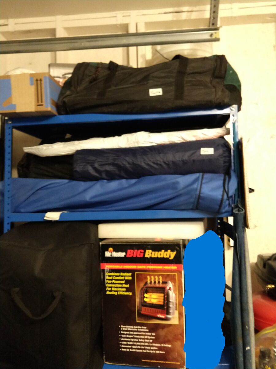 Heavy Duty Metal Shelf 75"Hx24"Wx18"D