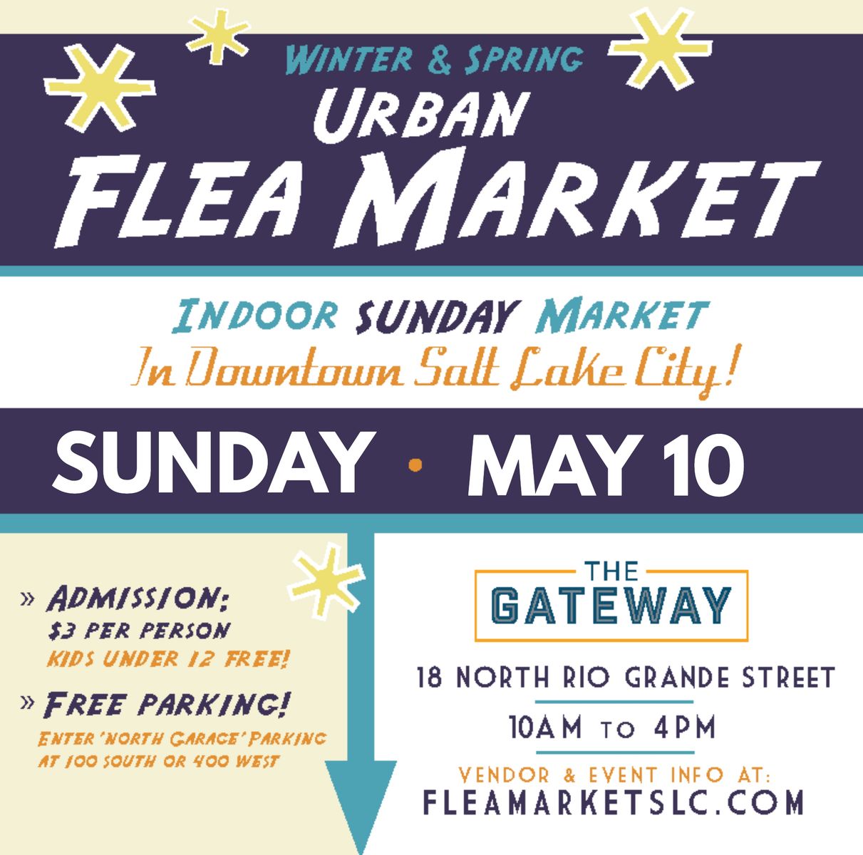 Urban Flea Market: Sunday May 10th