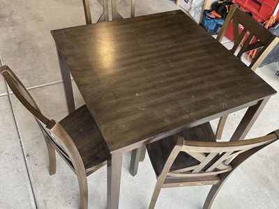4 Place Table and chairs