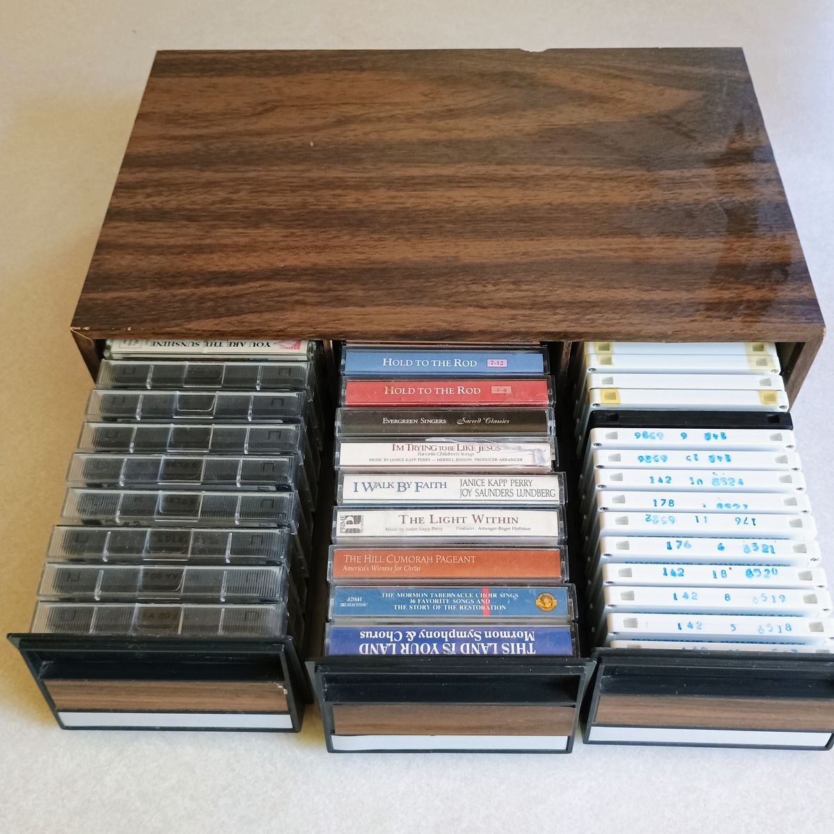 Complete Bible on cassette and case