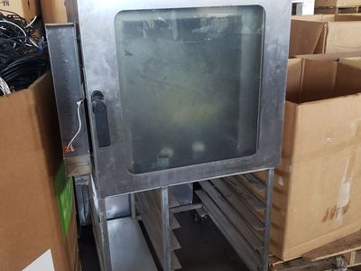 Nu-Vu Commercial Electric Convection Oven w/ Mobile Stand - 5 Pan - AS-IS