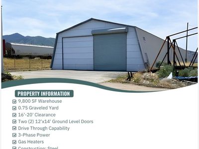 WAREHOUSE SPACE FOR LEASE