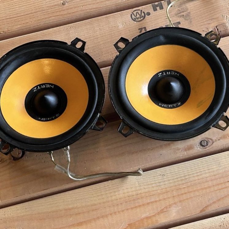 Hertz Energy EV130 100 Watt Car Speakers - 2-Way Coaxial Car Audio