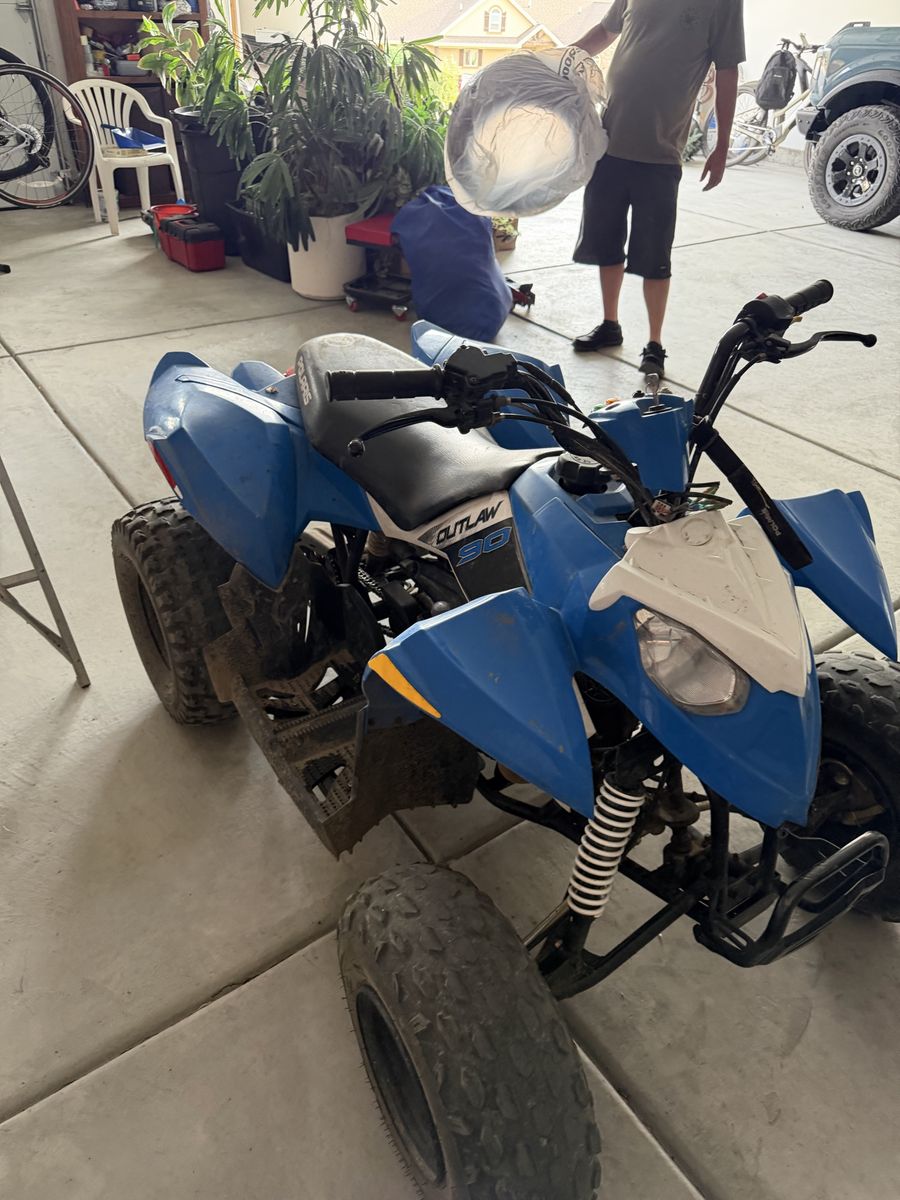 2014 Polaris outlaw 90 $1300 OBO 