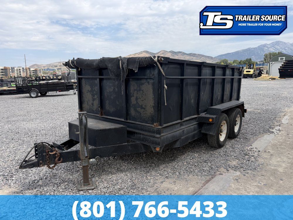6.5x12 Snake River DUMP Dump Trailer - 10K GVWR -