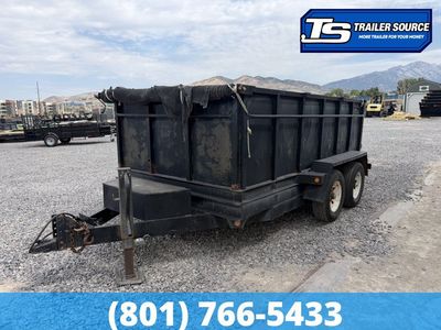 6.5x12 Snake River DUMP Dump Trailer - 10K GVWR -