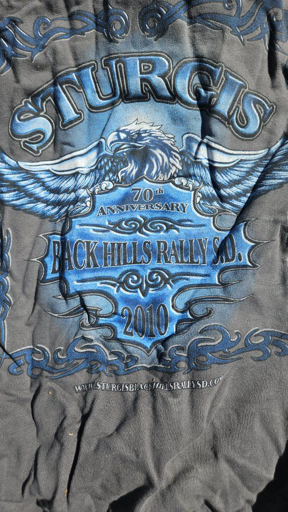 16 year old HOODIE of Sturgis 70th birthday.