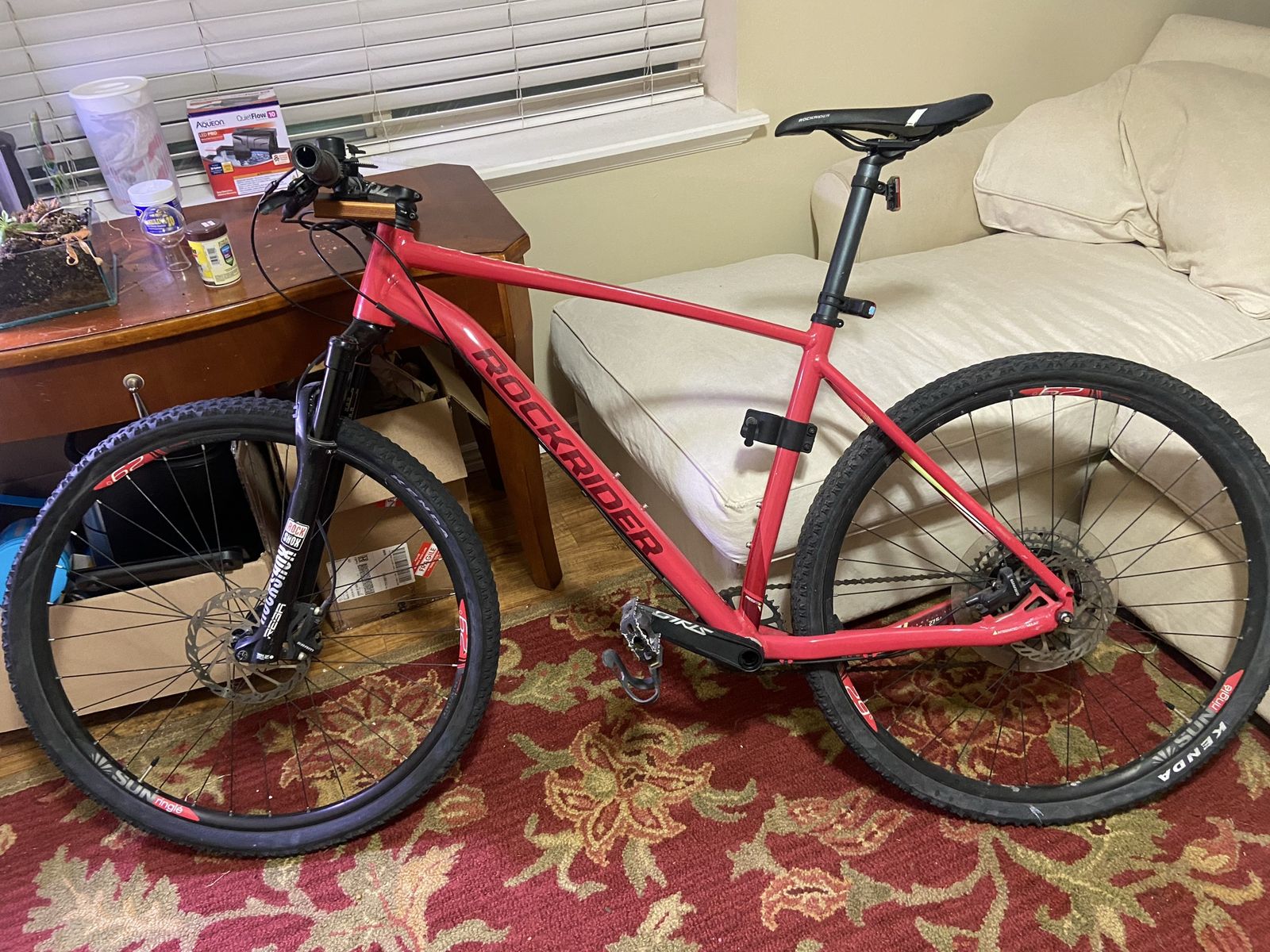 Rockrider XC 500 Red Mountain Bike - Used Condition, XL frame, 29’ wheels