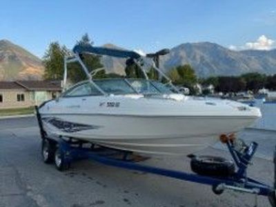 Rinker Captiva 226 Boarder and Trailer