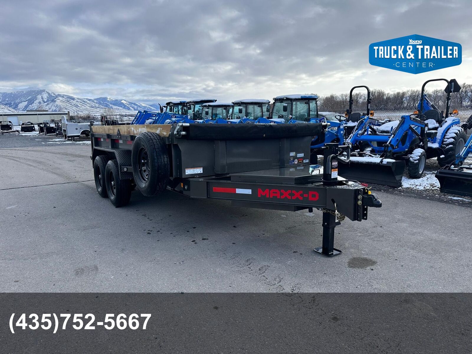 2026 MAXX-D DKX 7X14 Dump Trailer