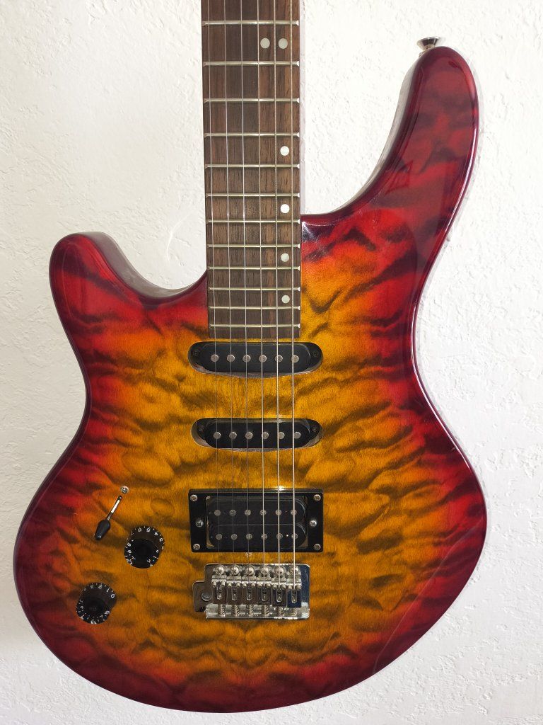 Washburn lefty left handed guitar