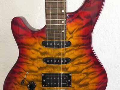 Washburn lefty left handed guitar