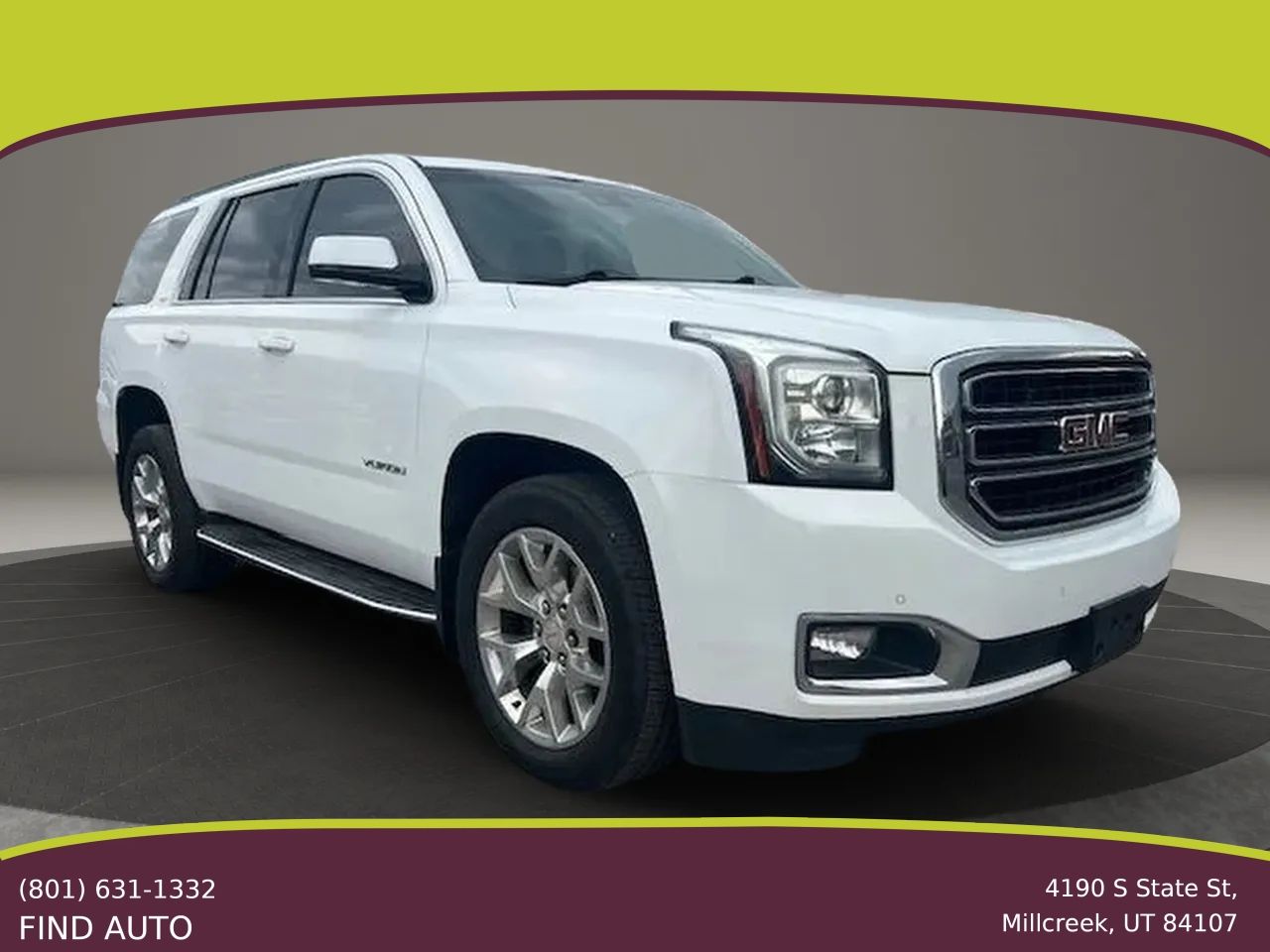 2018 GMC YUKON SLT