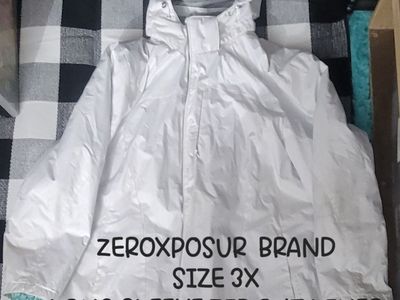 ZeroXposur Brand Size 3X Jacket with Zip Out Liner and Detachable Hood