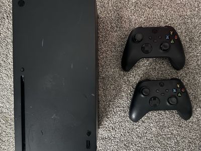 Xbox Series X and 2 Controllers