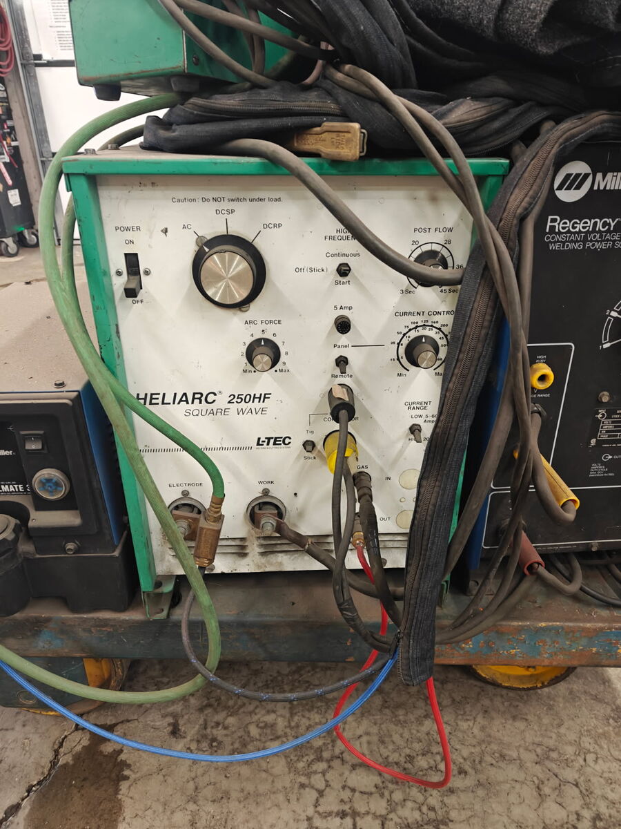 Tig Welder: Linde Heliarc 250 HF