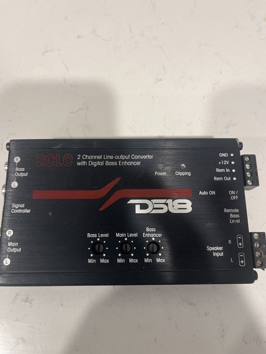 DS 18 digital base enhancer for cars and subwoofer